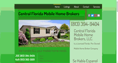 Desktop Screenshot of centralfloridamobilehomebrokers.com